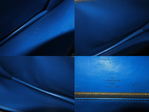 LOUIS VUITTON ルイヴィトン フリーラン エピ ワンショルダーバッグ M52415 ブラック ブルー エピレザー ゴールド金具 ロゴ 美品 中古 4c073037