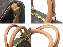 Load image into Gallery viewer, 極美品 LOUIS VUITTON ルイヴィトン キーポルバンドリエール55 ボストンバッグ M41414 モノグラム PVCコーティングキャンバス ヌメ革 ブラウン 中古 4c073040