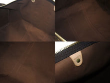 Load image into Gallery viewer, LOUIS VUITTON ルイヴィトン キーポルバンドリエール60 ボストンバッグ M41412 モノグラム PVC ヌメ革 ブラウン 美品 中古 4c073041