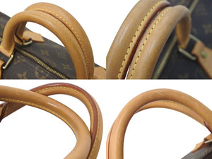LOUIS VUITTON ルイヴィトン モノグラム スピーディ35 ハンドバッグ M41524 ブラウン 旧型 ロゴ 美品 中古 4c073043