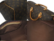 画像をギャラリービューアに読み込む, LOUIS VUITTON ルイヴィトン モノグラム スピーディ35 ハンドバッグ M41524 ブラウン 旧型 ロゴ 美品 中古 4c073043