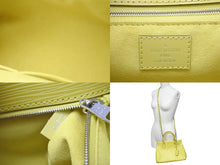 Load image into Gallery viewer, 極美品 LOUIS VUITTON ルイヴィトン エピ マルリーBB 2WAY ハンドバッグ ショルダーバッグ M94617 エピレザー イエロー 中古 4c073047