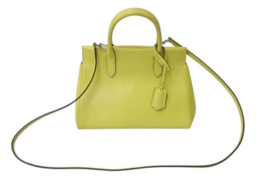 極美品 LOUIS VUITTON ルイヴィトン エピ マルリーBB 2WAY ハンドバッグ ショルダーバッグ M94617 エピレザー イエロー 中古 4c073047