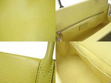 Load image into Gallery viewer, 極美品 LOUIS VUITTON ルイヴィトン エピ マルリーBB 2WAY ハンドバッグ ショルダーバッグ M94617 エピレザー イエロー 中古 4c073047