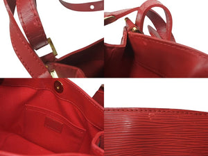 LOUIS VUITTON ルイヴィトン マンダラPM ハンドバッグ ショルダーバッグ M58932 エピレザー レッド ゴールド金具 美品 中古 4c073049