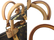 Load image into Gallery viewer, LOUIS VUITTON ルイヴィトン モノグラム キーポル45 ボストンバッグ M41428 PVCコーティングキャンバス ヌメ革 ブラウン ゴールド金具 美品 中古 4c073051