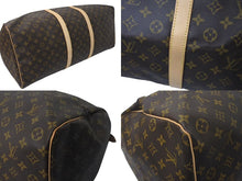 Load image into Gallery viewer, LOUIS VUITTON ルイヴィトン キーポル60 ボストンバッグ M41422 モノグラム ブラウン PVCコーティングキャンバス ヌメ革 美品 中古 4c073055