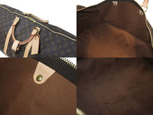 Load image into Gallery viewer, LOUIS VUITTON ルイヴィトン キーポル60 ボストンバッグ M41422 モノグラム ブラウン PVCコーティングキャンバス ヌメ革 美品 中古 4c073055