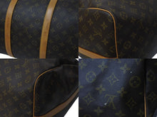 Load image into Gallery viewer, LOUIS VUITTON ルイヴィトン キーポルバンドリエール60 ボストンバッグ M41412 モノグラム PVC ヌメ革 ブラウン 美品 中古 4c073058