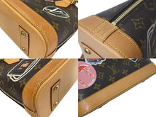 Load image into Gallery viewer, 極美品 LOUISVUITTON ルイヴィトン アルマBB ワールドツアーステッカー 2WAYハンドバッグ M43230 モノグラムキャンバス 中古 4c073061