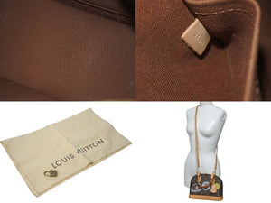 極美品 LOUISVUITTON ルイヴィトン アルマBB ワールドツアーステッカー 2WAYハンドバッグ M43230 モノグラムキャンバス 中古 4c073061