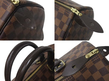 Load image into Gallery viewer, LOUIS VUITTON ルイヴィトン スピーディ30 ハンドバッグ ダミエ N41531 ゴールド金具 ブラウン 美品 中古 4c073064