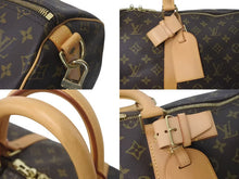 Load image into Gallery viewer, LOUIS VUITTON ルイヴィトン モノグラム キーポルバンドリエール55 M41414 ボストンバック ブラウン 美品 中古 4c073072