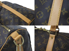 Load image into Gallery viewer, LOUIS VUITTON ルイヴィトン キーポル50 ボストンバッグ M41416 モノグラム ブラウン ゴールド金具 美品 中古 4c073074