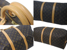 Load image into Gallery viewer, LOUIS VUITTON ルイヴィトン キーポル50 ボストンバッグ M41416 モノグラム ブラウン ゴールド金具 美品 中古 4c073074