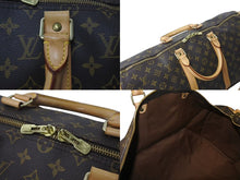 Load image into Gallery viewer, LOUIS VUITTON ルイヴィトン キーポル50 ボストンバッグ M41416 モノグラム ブラウン ゴールド金具 美品 中古 4c073074