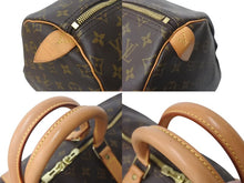 Load image into Gallery viewer, LOUIS VUITTON ルイヴィトン キーポル55 ボストンバッグ M41424 モノグラム PVCコーティングキャンバス ヌメ革 ブラウン 美品 中古 4c073076