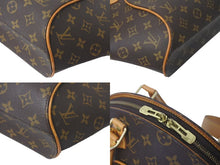 画像をギャラリービューアに読み込む, LOUIS VUITTON ルイヴィトン エリプスPM ハンドバッグ モノグラム M51127 PVC ヌメ革 ブラウン ゴールド金具 美品 中古 4c073077