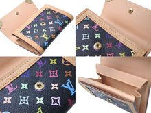 Load image into Gallery viewer, 新品同様 LOUIS VUITTON ルイヴィトン モノグラムマルチカラー ポルトモネ プラ コインケース 村上隆 小銭入れ 財布 M92657 中古 4c073080