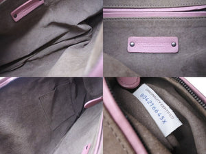BOTTEGA VENETA ボッテガヴェネタ ホーボー ワンショルダーバッグ B04216645X イントレチャート ピンク 美品 中古 4c073085
