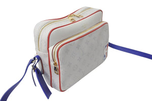 新品未使用 LOUISVUITTON ルイヴィトン LVxNBA ナイル メッセンジャーPM 2021CR ショルダーバッグ M45583 ホワイト ブルー レッド 中古 4c073086