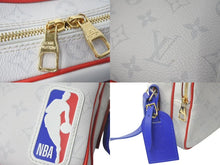 Load image into Gallery viewer, 新品未使用 LOUISVUITTON ルイヴィトン LVxNBA ナイル メッセンジャーPM 2021CR ショルダーバッグ M45583 ホワイト ブルー レッド 中古 4c073086