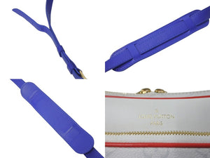 新品未使用 LOUISVUITTON ルイヴィトン LVxNBA ナイル メッセンジャーPM 2021CR ショルダーバッグ M45583 ホワイト ブルー レッド 中古 4c073086