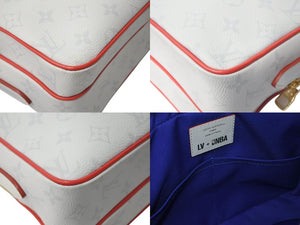 新品未使用 LOUISVUITTON ルイヴィトン LVxNBA ナイル メッセンジャーPM 2021CR ショルダーバッグ M45583 ホワイト ブルー レッド 中古 4c073086