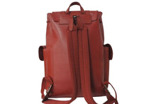 Load image into Gallery viewer, 極美品 LOUIS VUITTON ルイヴィトン クリストファー PM リュック バックパック M58828 エピ レザー レッド シルバー金具 中古 4c073089