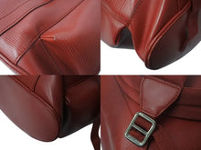 Load image into Gallery viewer, 極美品 LOUIS VUITTON ルイヴィトン クリストファー PM リュック バックパック M58828 エピ レザー レッド シルバー金具 中古 4c073089
