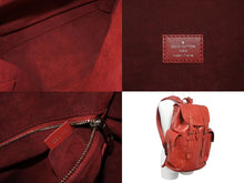 Load image into Gallery viewer, 極美品 LOUIS VUITTON ルイヴィトン クリストファー PM リュック バックパック M58828 エピ レザー レッド シルバー金具 中古 4c073089