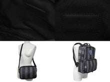 Load image into Gallery viewer, 極美品 LOUIS VUITTON × NIGO ルイヴィトン ニゴー モジュラー バックパック モノグラム エクリプス ストライプ M45962 ブラック 中古 4c073091
