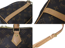 Load image into Gallery viewer, 新品同様 LOUIS VUITTON ルイヴィトン スピーディ バンドリエール25 ハンドバッグ M41113 2WAY ショルダー モノグラム ブラウン 新型 中古 4c073100
