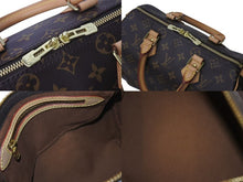 Load image into Gallery viewer, 新品同様 LOUIS VUITTON ルイヴィトン スピーディ バンドリエール25 ハンドバッグ M41113 2WAY ショルダー モノグラム ブラウン 新型 中古 4c073100