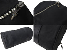 Load image into Gallery viewer, 新品未使用 CHROME HEARTS クロムハーツ ハンドバッグ ミニボストン BSフレア ダガージップ レザー ブラック 中古 4c073104