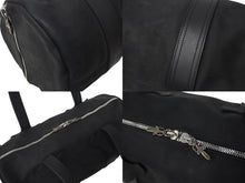 Load image into Gallery viewer, 新品未使用 CHROME HEARTS クロムハーツ ハンドバッグ ミニボストン BSフレア ダガージップ レザー ブラック 中古 4c073104