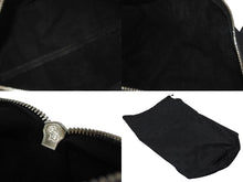 Load image into Gallery viewer, 新品未使用 CHROME HEARTS クロムハーツ ハンドバッグ ミニボストン BSフレア ダガージップ レザー ブラック 中古 4c073104