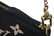 Load image into Gallery viewer, 極美品 LOUIS VUITTON ルイヴィトン ミニ ポシェット アクセソワール アクセサリーポーチ M80732 モノグラム アンプラント ブラック 中古 4c073110