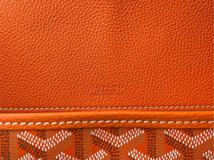 新品未使用 GOYARD ゴヤール ベルヴェデーレ PM ショルダーバッグ オレンジ BELVE3PMLTY07CG07P PVC レザー ヘリンボーン柄 中古 4c073112