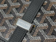 Load image into Gallery viewer, 新品未使用 GOYARD ゴヤール ベルヴェデーレ MM ショルダーバッグ ブラック BELVE3MMLTY01CG01P PVC レザー ヘリンボーン柄 中古 4c073114