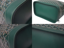 Load image into Gallery viewer, 極美品 GOYARD ゴヤール スティーマー PM ショルダーバッグ STEAM2PMLTY09CL09P グリーン PVC レザー 中古 4c073118