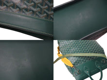 Load image into Gallery viewer, 極美品 GOYARD ゴヤール スティーマー PM ショルダーバッグ STEAM2PMLTY09CL09P グリーン PVC レザー 中古 4c073118