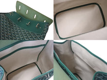 Load image into Gallery viewer, 極美品 GOYARD ゴヤール スティーマー PM ショルダーバッグ STEAM2PMLTY09CL09P グリーン PVC レザー 中古 4c073118