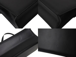 極美品 GIVENCHY ジバンシー ショルダーバッグ ハンドバッグ 2WAY カーフレザー ブラックロゴ金具 シルバー金具 中古 4c073121 