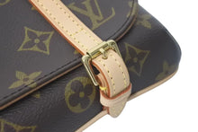 Load image into Gallery viewer, 新品同様 LOUIS VUITTON ルイヴィトン ポシェット マレル ウエストバッグ M51159 モノグラム ブラウン 廃盤 中古 4c073122
