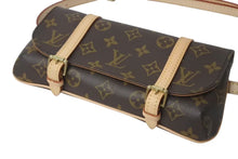 Load image into Gallery viewer, 新品同様 LOUIS VUITTON ルイヴィトン ポシェット マレル ウエストバッグ M51159 モノグラム ブラウン 廃盤 中古 4c073122
