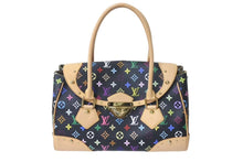 Load image into Gallery viewer, 新品同様 LOUIS VUITTON ルイヴィトン ビバリーGM ハンドバッグ M40202 モノグラム マルチカラー PVC レザー 村上隆 中古 4c073125