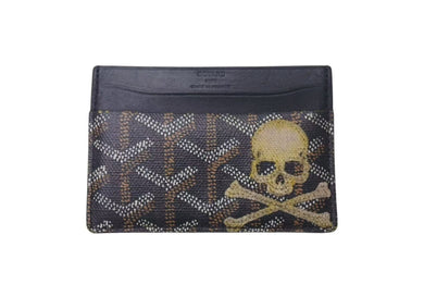 GOYARD ゴヤール × LOVELESS AOYAMA x mastermind JAPAN マスターマインド サンシュピルス カードケース ブラック 美品 中古 4c073126