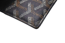 Load image into Gallery viewer, GOYARD ゴヤール × LOVELESS AOYAMA x mastermind JAPAN マスターマインド サンシュピルス カードケース ブラック 美品 中古 4c073126