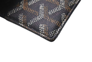 GOYARD ゴヤール × LOVELESS AOYAMA x mastermind JAPAN マスターマインド サンシュピルス カードケース ブラック 美品 中古 4c073126